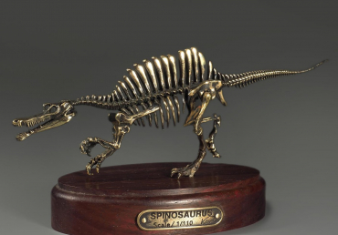 Модель скелета динозавра Spinosaurus - «globural.ru» - Жигулёвск