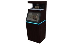 Голографическая 3D пирамида с сенсорным монитором "Классик" - «globural.ru» - Жигулёвск